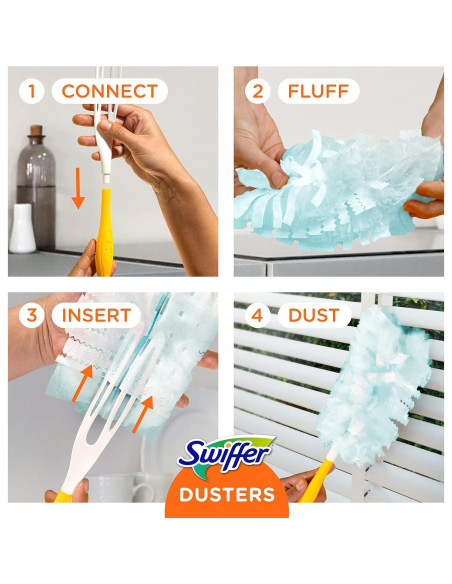 Recarga Swiffer Dusters 18 unidades lavanda para limpieza Recarga Swiffer Dusters 18 unidades lavanda para limpieza