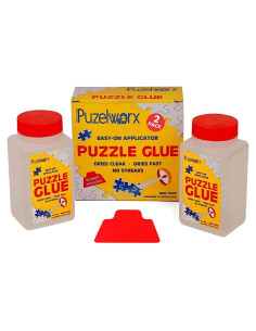 Pegamento para Rompecabezas PuzzleWorx 240 ml, Paquete de 2