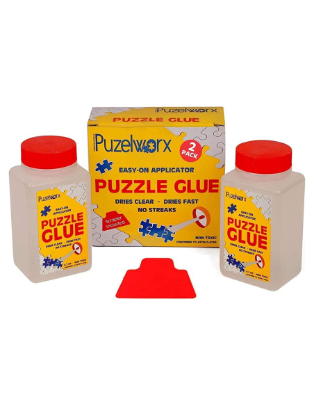 Pegamento para Rompecabezas PuzzleWorx 240 ml, Paquete de 2 Pegamento para Rompecabezas PuzzleWorx 240 ml, Paquete de 2