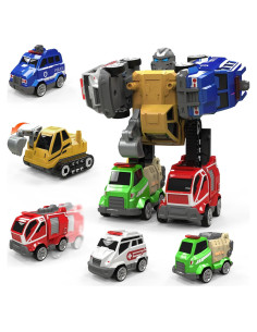 Juguetes Transformadores 5en1 VUSUMOK para Niños 2-7 Años