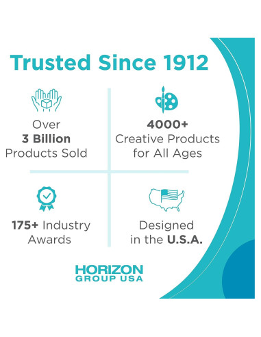 Kit de Manualidades Horizon Group USA - 12 Marcos de Espuma 21.6x14 cm