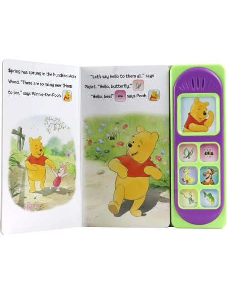 Libro de Sonido Interactivo Winnie The Pooh - 7 Botones Libro de Sonido Interactivo Winnie The Pooh - 7 Botones