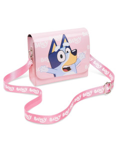 Bolso de mano Bluey para niñas - Strap ajustable 17.8x16x7.1 cm