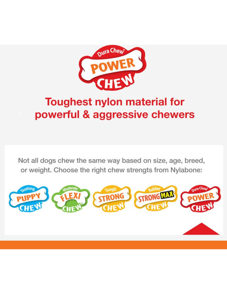 Juguete de Masticar Nylabone Power Chew X-Large para Perros Juguete de Masticar Nylabone Power Chew X-Large para Perros
