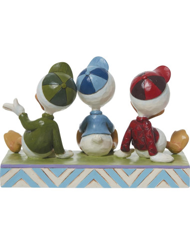 Figurita Enesco Jim Shore Disney Huey Dewey Louie 16.5 cm