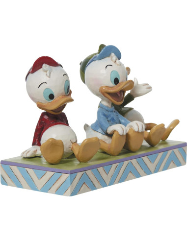 Figurita Enesco Jim Shore Disney Huey Dewey Louie 16.5 cm