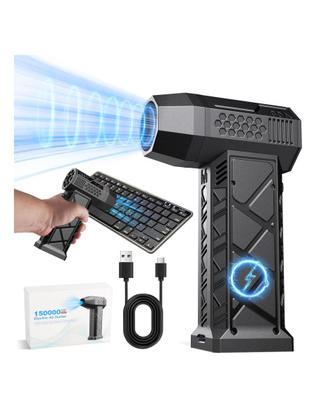 Soplador de Aire Comprimido LWbrazl 150000RPM Recargable 5500mAh Soplador de Aire Comprimido LWbrazl 150000RPM Recargable 5500mAh