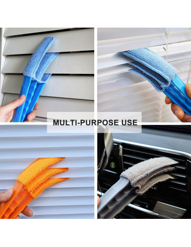 Paquete de 3 Plumeros de Microfibra HSHTTKL para Persianas