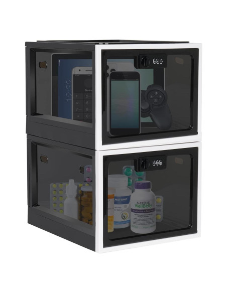 Caja de Seguridad para Medicamentos Lalifebuss - 2 Unidades Caja de Seguridad para Medicamentos Lalifebuss - 2 Unidades