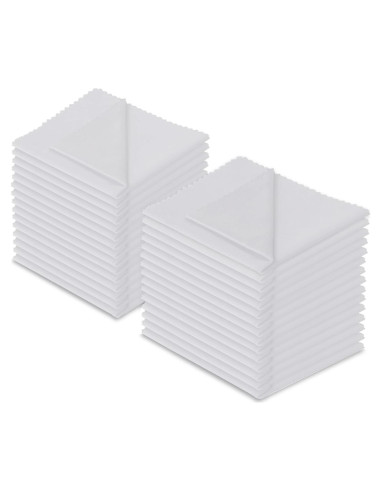Paquete de 20 Paños de Microfibra XTHEL para Limpieza de Electrónica