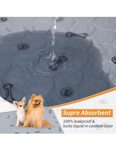 Alfombrillas Lavables para Perros PICK FOR LIFE 45.7x61cm 2 Piezas 2