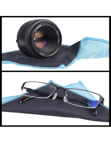 Papel de limpieza de lentes CamKix 300 hojas + paño microfibra