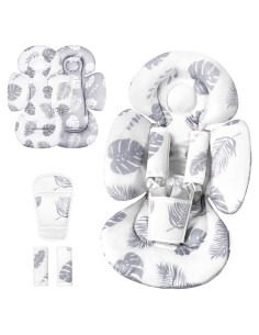 Inserto para Asiento de Auto Bebés WUY-05 - Hoja Gris