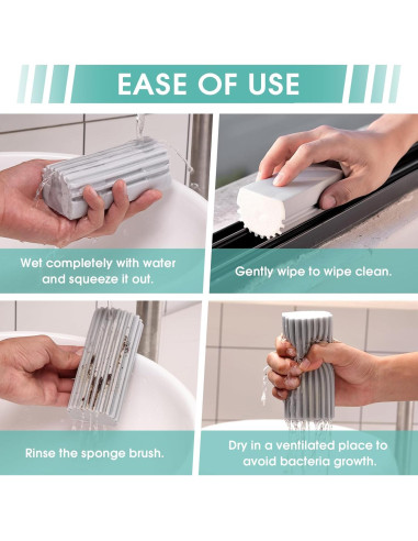 Esponjas de Limpieza Húmeda MR. SCRUB - Paquete de 4 Unidades