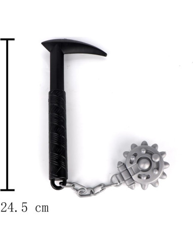 Conjunto de Armas Ninja de Plástico para Disfraces LARP