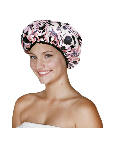Gorro de Ducha Impermeable Betty Dain Boudoir Reversible