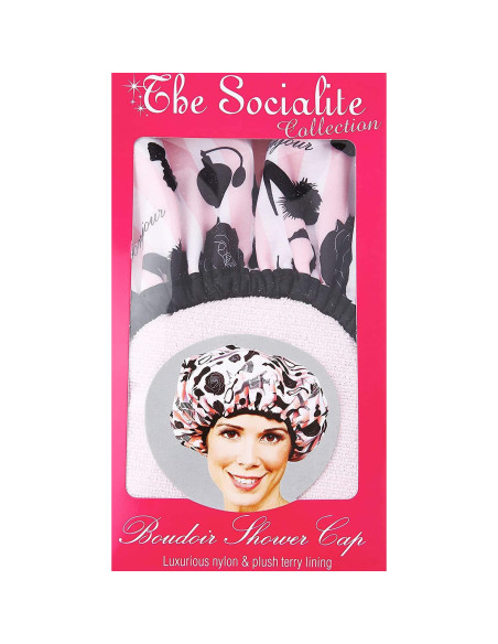 Gorro de Ducha Impermeable Betty Dain Boudoir Reversible Gorro de Ducha Impermeable Betty Dain Boudoir Reversible