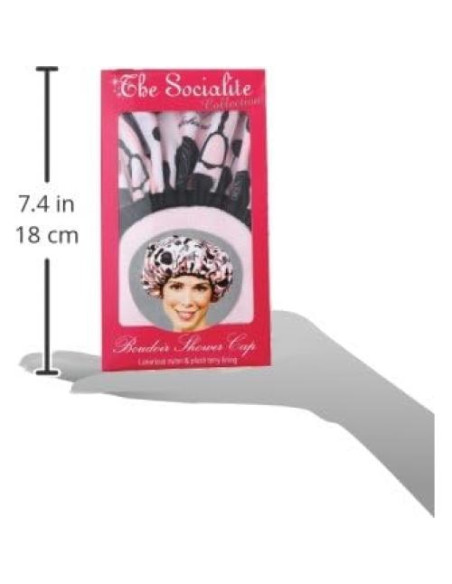 Gorro de Ducha Impermeable Betty Dain Boudoir Reversible Gorro de Ducha Impermeable Betty Dain Boudoir Reversible