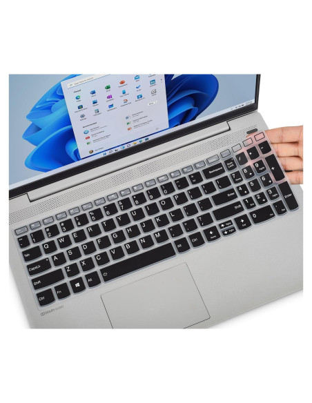 Cubierta de Teclado CaseBuy para Lenovo IdeaPad 15.6" Negro Cubierta de Teclado CaseBuy para Lenovo IdeaPad 15.6" Negro