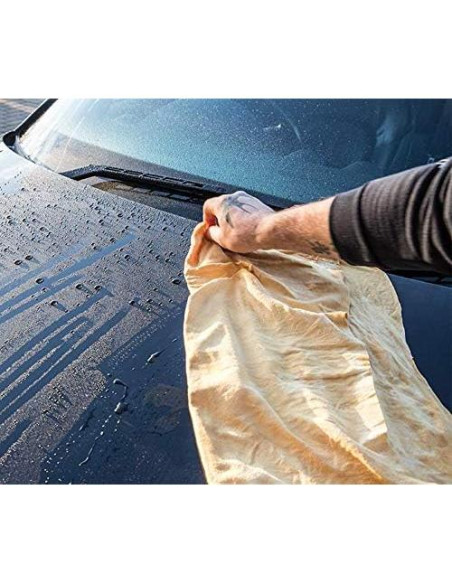 Chamois Natural Meguiar's X2100 16x2 cm Piel de Oveja Chamois Natural Meguiar's X2100 16x2 cm Piel de Oveja