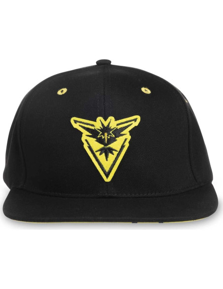 Gorro de Visera Plana Pokémon GO Equipo Instinct - Unisex Gorro de Visera Plana Pokémon GO Equipo Instinct - Unisex
