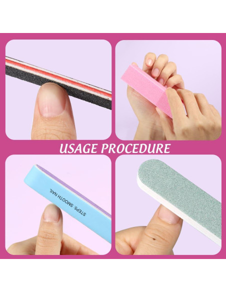 Kit de Manicura Profesional FANDAMEI 20 Piezas - Archivos y Pulidores Kit de Manicura Profesional FANDAMEI 20 Piezas - Archivos y Pulidores