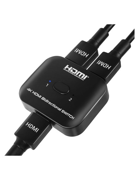 Conmutador HDMI Bidireccional Suceem 2 en 1 4K@60Hz Conmutador HDMI Bidireccional Suceem 2 en 1 4K@60Hz