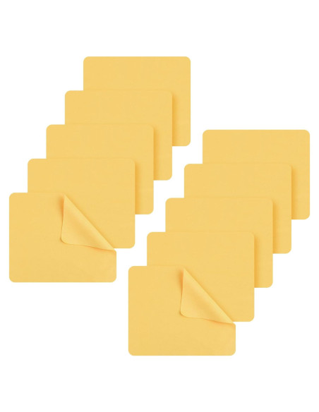 10 Piezas Paño Chamois Natural Homakover 17.5x14.5cm 10 Piezas Paño Chamois Natural Homakover 17.5x14.5cm