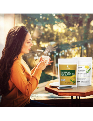 Té Herbal Natural LUCNVEM de Diente de León - 40 Bolsitas