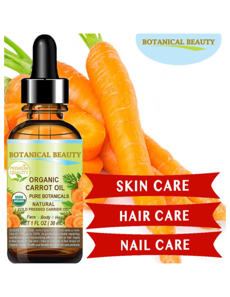 Aceite de Semilla de Zanahoria Orgánico 100% Puro 15 ml Aceite de Semilla de Zanahoria Orgánico 100% Puro 15 ml