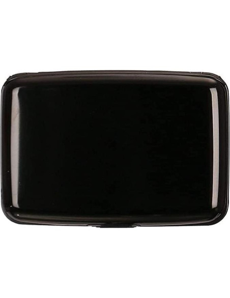 Protector de Tarjeta de Crédito RFID Aluminio IMAGILIVSPAS Negro Protector de Tarjeta de Crédito RFID Aluminio IMAGILIVSPAS Negro