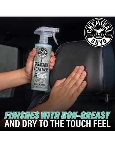 Limpiador y Acondicionador de Cuero Spray Chemical Guys 473 ml