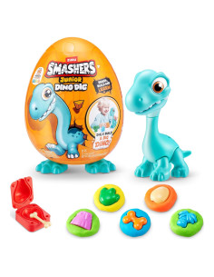 Smashers Junior Dino Dig Huevo Grande ZURU Brontosaurio 1kg