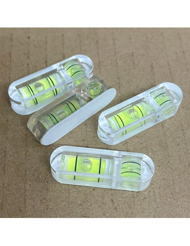 Mini Nivel de Burbuja SIZIKJXGHWYI 30x9mm Acrílico
