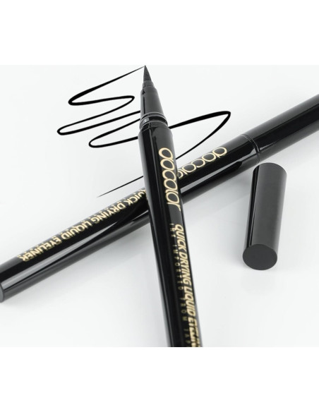 Eyeliner Líquido Impermeable Docolor YX001 Negro 1 Cuenta Eyeliner Líquido Impermeable Docolor YX001 Negro 1 Cuenta