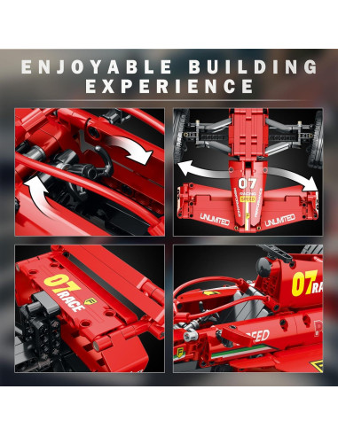 Kit de Construcción Coche F1 Shantou 11007 928 Piezas 1:14