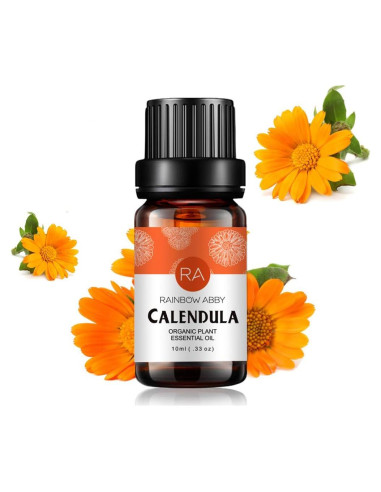 Aceite Esencial de Caléndula 100% Puro Orgánico RAINBOW ABBY 10ML