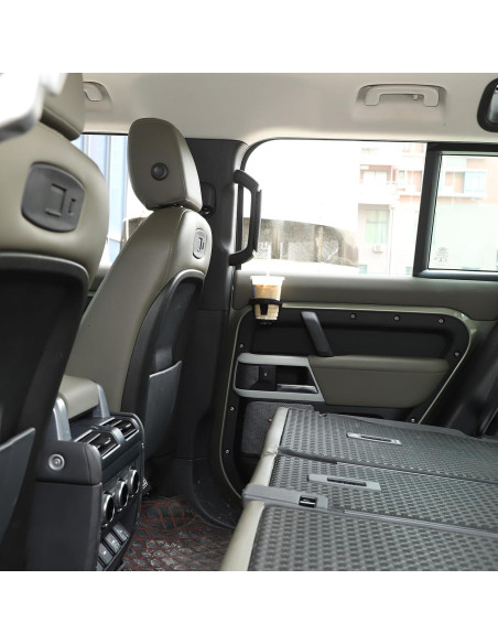 Soporte para Tazas de Puerta Land Rover Defender 2020-2025 Negro Soporte para Tazas de Puerta Land Rover Defender 2020-2025 Negro
