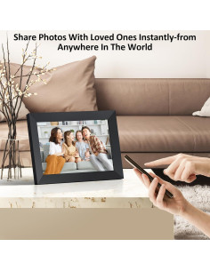 Marco de Fotos Digital Wi-Fi 10.1" Ciowain 1280x800 HD 2