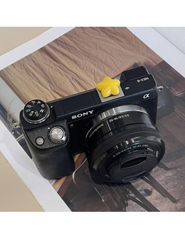 Funda de Zapata Caliente ZOSTLAND para Cámara SLR 2PCS Estrella