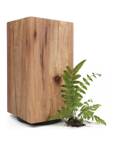 Bloque de cuchillos magnético Resafy de madera acacia 22.86 cm