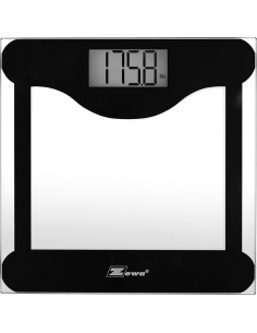 Báscula Digital Zewa 21301 para Baño Vidrio Templado 150 Kg 2