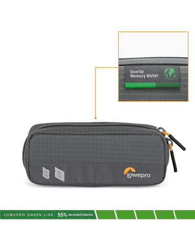 Billetera de Memoria Lowepro GearUp - Compacta y Ecológica