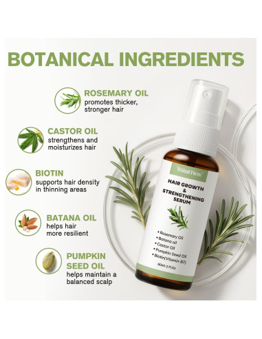 Spray Crecimiento Capilar Waking Forest 59 ml - Aceite de Romero