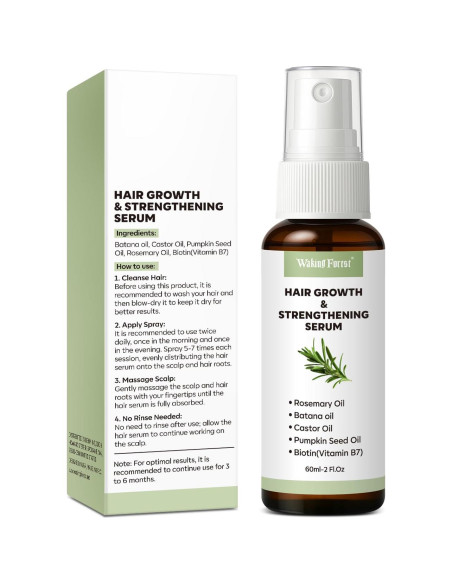 Spray Crecimiento Capilar Waking Forest 59 ml - Aceite de Romero Spray Crecimiento Capilar Waking Forest 59 ml - Aceite de Romero