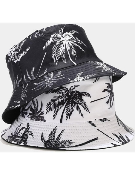 Sombrero de Cubo Reversible Quanhaigou Unisex Algodón Sombrero de Cubo Reversible Quanhaigou Unisex Algodón