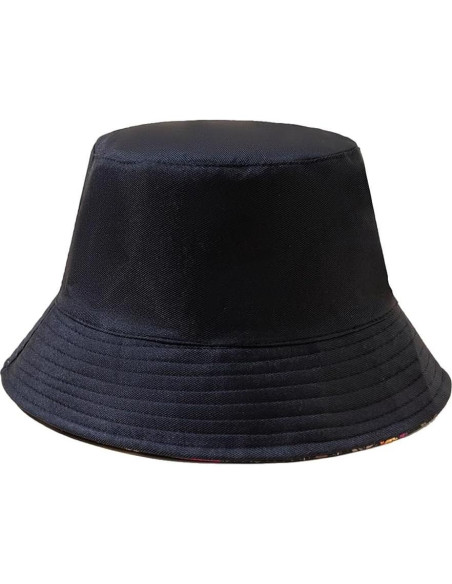 Sombrero de Cubo Reversible Quanhaigou Unisex Algodón Sombrero de Cubo Reversible Quanhaigou Unisex Algodón