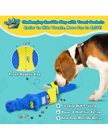Juguete Interactivo para Perros TOOPTATE 70 cm Squeak Crinkle
