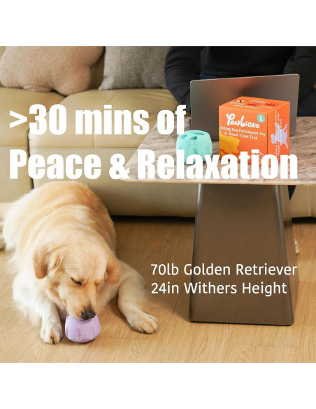 Juguete para Perros PawLicko con Bandeja de Golosinas Verde Juguete para Perros PawLicko con Bandeja de Golosinas Verde