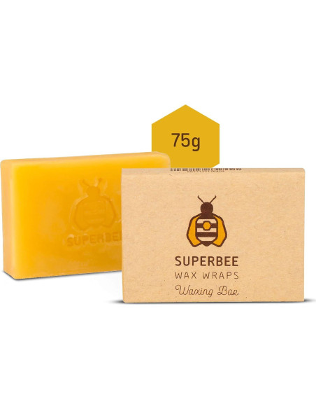 SuperBee Cera de Abeja 75g para Envolturas DIY - Natural SuperBee Cera de Abeja 75g para Envolturas DIY - Natural